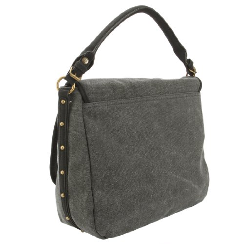 Buffalo David Bitton Elizabeth Foldover Handbag - Black