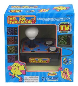 msi entertainment tv arcade – ms. pacman gaming system – not machine specific
