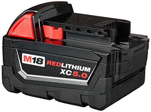 Milwaukee 48-11-1850 M18 Redlithium 5.0Ah Bat Pack