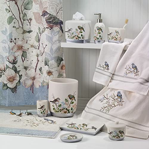 Avanti Linens - Bathroom Rug, Ideal for Kitchen or Mudroom, Decorative Bird Home Decor (Love Nest Collection)