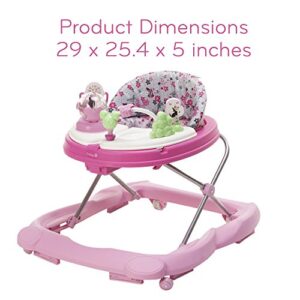 Disney Baby Minnie Mouse Music and Lights Baby Walker with Activity Tray (Garden Delight)