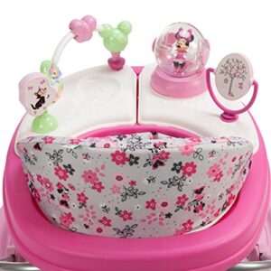 Disney Baby Minnie Mouse Music and Lights Baby Walker with Activity Tray (Garden Delight)