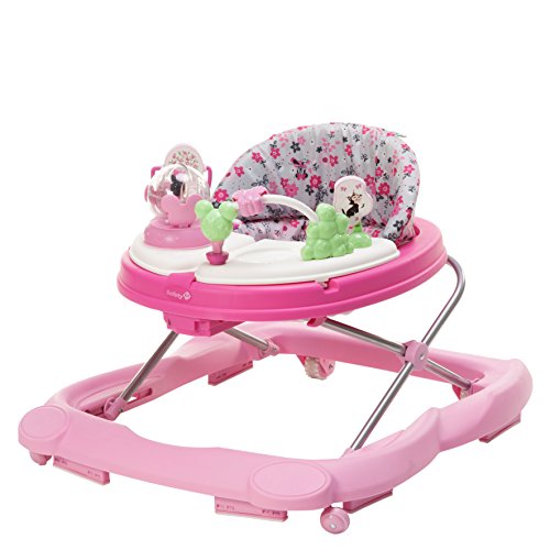 Disney Baby Minnie Mouse Music and Lights Baby Walker with Activity Tray (Garden Delight)