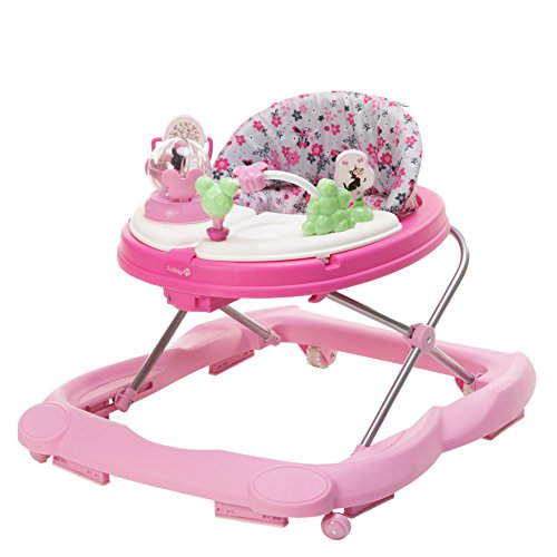 Disney Baby Minnie Mouse Music and Lights Baby Walker with Activity Tray (Garden Delight)