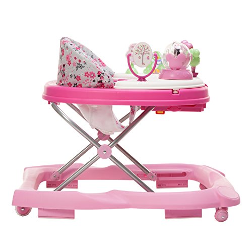 Disney Baby Minnie Mouse Music and Lights Baby Walker with Activity Tray (Garden Delight)