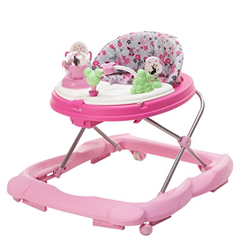 Disney Baby Minnie Mouse Music and Lights Baby Walker with Activity Tray (Garden Delight)