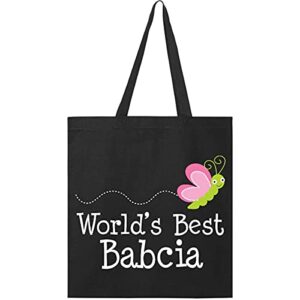 inktastic babcia polish grandma for her tote bag black 28897