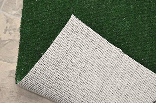 Garland Rug, Green 4' x 6' Artificial Grass Indoor/Outdoor Area Rug, Rectangle, 4 ft x 6 ft