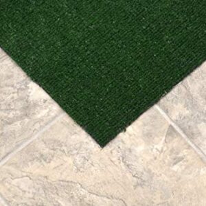 Garland Rug, Green 4' x 6' Artificial Grass Indoor/Outdoor Area Rug, Rectangle, 4 ft x 6 ft