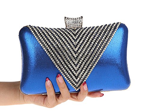 Ankoee Fashion Clutch Bag Wedding Clutches Crystal Elegant Clutch Evening Party Bags Sparkling Purse