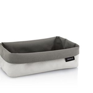 Blomus 68898 Reversible Storage Basket- Sand/Taupe