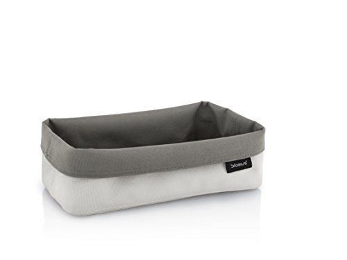 Blomus 68898 Reversible Storage Basket- Sand/Taupe