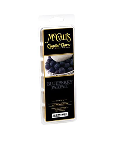 McCalls Candles Bars | Blueberry Parfait | Highly Scented & Long Lasting | Premium Wax & Fragrance | Made in The USA | 5.5 oz