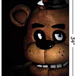 Trends International Five Nights at Freddy's - Freddy Wall Poster, 22.375" x 34", Unframed Version