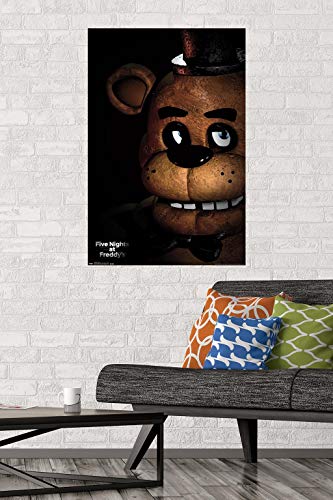 Trends International Five Nights at Freddy's - Freddy Wall Poster, 22.375" x 34", Unframed Version