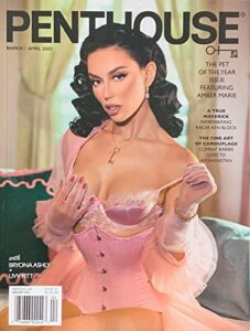 penthouse magazine march april 2023 – pet of the year amber marie