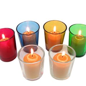 Beeswax Candle Works, 10-Hour Votives (Pack of 12) 100% USA Beeswax