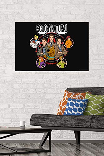 Trends International Scooby-Doo-Scoobynatural Wall Poster, 22.375 in x 34 in, Unframed Version