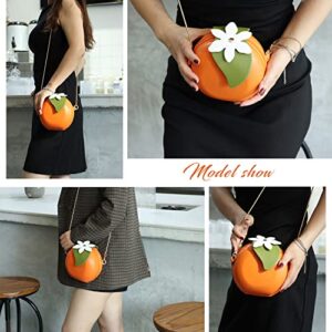 New Cute Fruits Watermelon Lemon Orange Cross body Bags Clutch Purse Novelty Shell Pearl Shoulder Bags