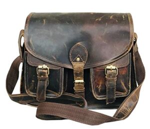 ruzioon buffalo leather crossbody purse women shoulder bag satchel ladies travel purse genuine leather