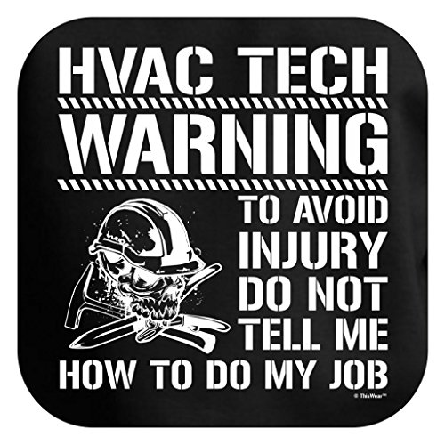 Avoid Injury Dont Tell Me How To Do Job HVAC Tech Premium Hoodie Sweatshirt XX-Large Black
