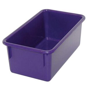 romanoff products rom12106bn stowaway tray, purple, pack of 5