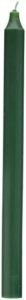 northern lights candles 2 piece premium taper candle, 12″, hunter green