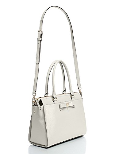 Kate Spade Beacon Court Jeanne Patent Leather Satchel, Light Smoke