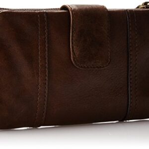 Fossil Women's Emory Leather Wallet Clutch Organizer, Espresso (Model: SL2931206)