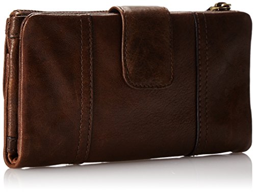 Fossil Women's Emory Leather Wallet Clutch Organizer, Espresso (Model: SL2931206)