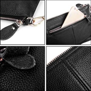 YALUXE Leather Wristlet Clutch Purses Wallet Envelope Crossbody Bags for Women Gifts Valentines Day