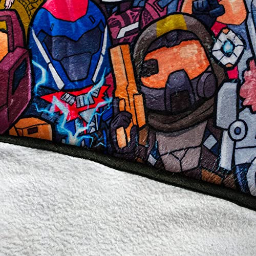 Chibi Characters Fleece Throw Blanket | 45 x 60| Destiny Collector’s Edition