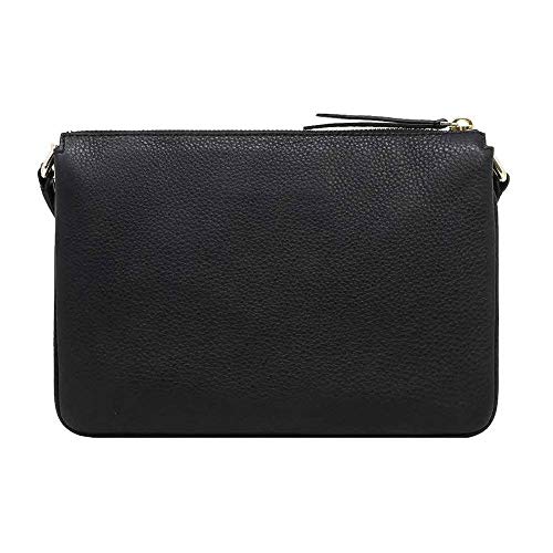 Kate Spade New York Triple Gusset Crossbody, Black