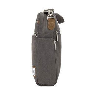 Travelon Anti-Theft Heritage Tour Bag, Pewter - 33074 540 9 x 11.5 x 3