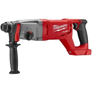 milwaukee electric tool 2713-20 milwaukee m18 fuel 18v lithium-ion brushless cordless sds plus d-handle rotary hammer, 1″, bare tool, plastic, 17.63″ x 3.85″ x 6.61″