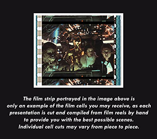 FilmCells – Star Wars: Episode V - The Empire Strikes Back - Officially Licensed Collectible - 7” x 5” MiniCell Desktop Presentation – Featuring 35 mm Movie Clip with Easel Stand and Certificate of Authenticity