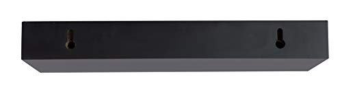 kieragrace Stockholm Maine Floating Wall Shelf - Black, 12"