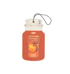 yankee candle car jar – spiced pumpkin
