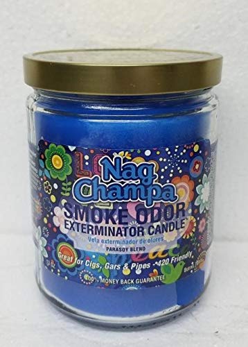 Smoke Odor Exterminator 13 Oz Jar Candle Nag Champa by Tobacco Outlet Products