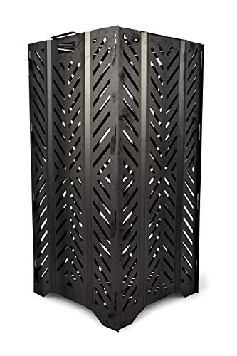 Camco Burn Bin | Features Hand-Oiled structurally Reinforced Side and Base Panels (L) x 22 (W) x 45-inches (H) (51250), Large Bin