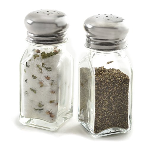 Norpro Glass Salt or Pepper Shaker, Single, As Shown