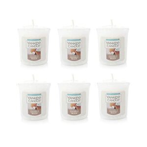 yankee candle coconut beach votives (pack of 6)