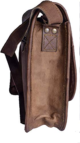 Komal's Passion Leather KPL Leather Purse Women Shoulder Bag Crossbody Satchel Ladies Tote Travel Purse (14 Inch)