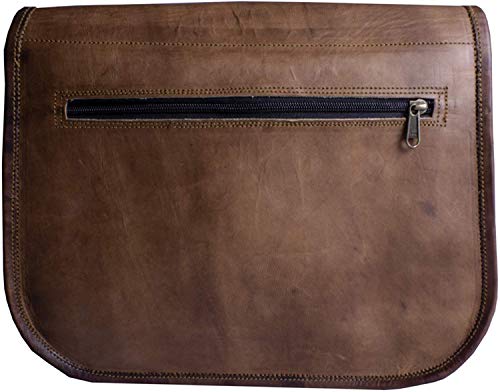 Komal's Passion Leather KPL Leather Purse Women Shoulder Bag Crossbody Satchel Ladies Tote Travel Purse (14 Inch)