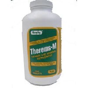 therems m tabsrug size: 1000 by rugby laboratories