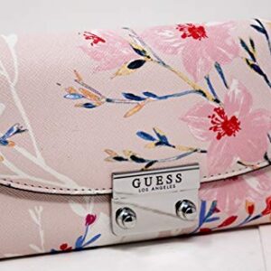 GUESS Women's Logo Floral Front Pocket Tote Bag Handbag & Wallet Set