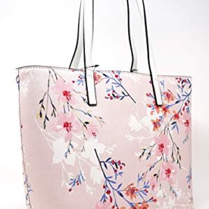 GUESS Women's Logo Floral Front Pocket Tote Bag Handbag & Wallet Set