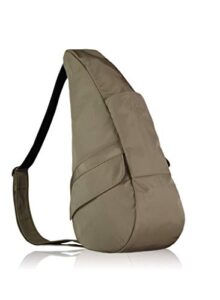 ameribag classic healthy back bag tote microfiber small (taupe)
