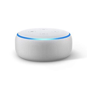 echo dot (3rd gen) – smart speaker with alexa – sandstone