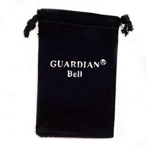 Guardian Bell Live To Ride Motorcycle Biker Luck Riding Bell Silver, 2 Inch